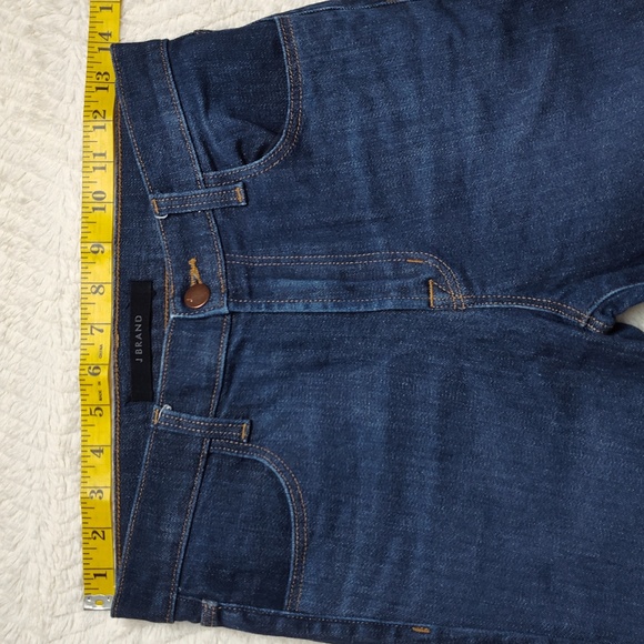J Brand Maria High-rise Skinny Women's Denim Blue Jeans Dark Wash - Picture 5 of 12